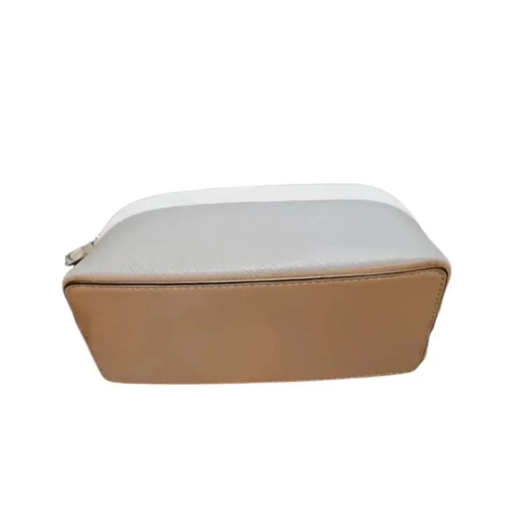 Kate Spade Beige Cosmetic Bag and Card Holder Set